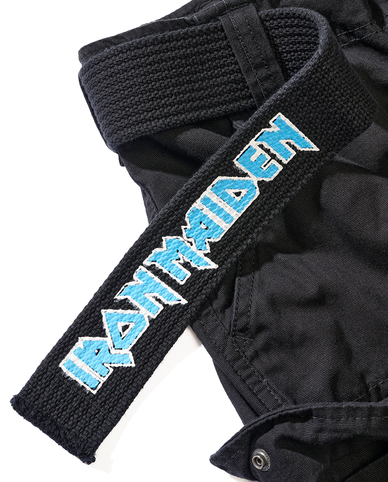 Pantaloni scurti cargo Iron Maiden Fear of the Dark Brandit