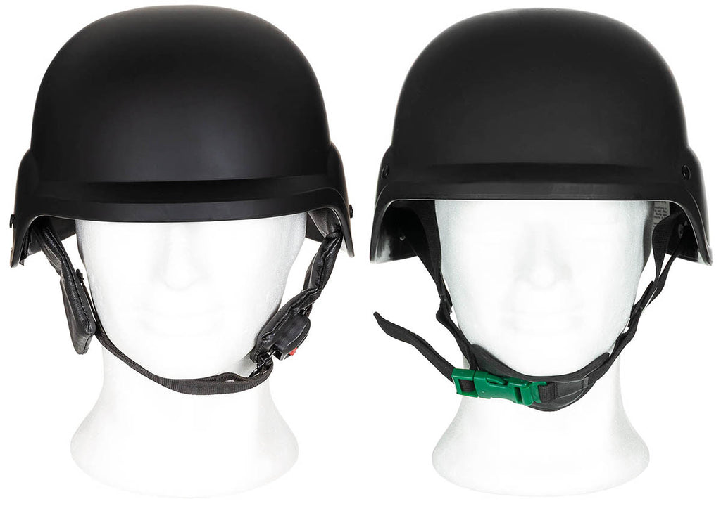 Casca Cadet britanica, neagra surplus militar autentic