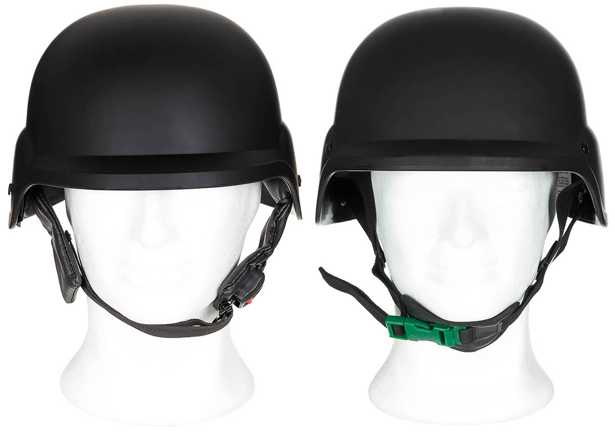 Casca Cadet britanica, neagra surplus militar autentic