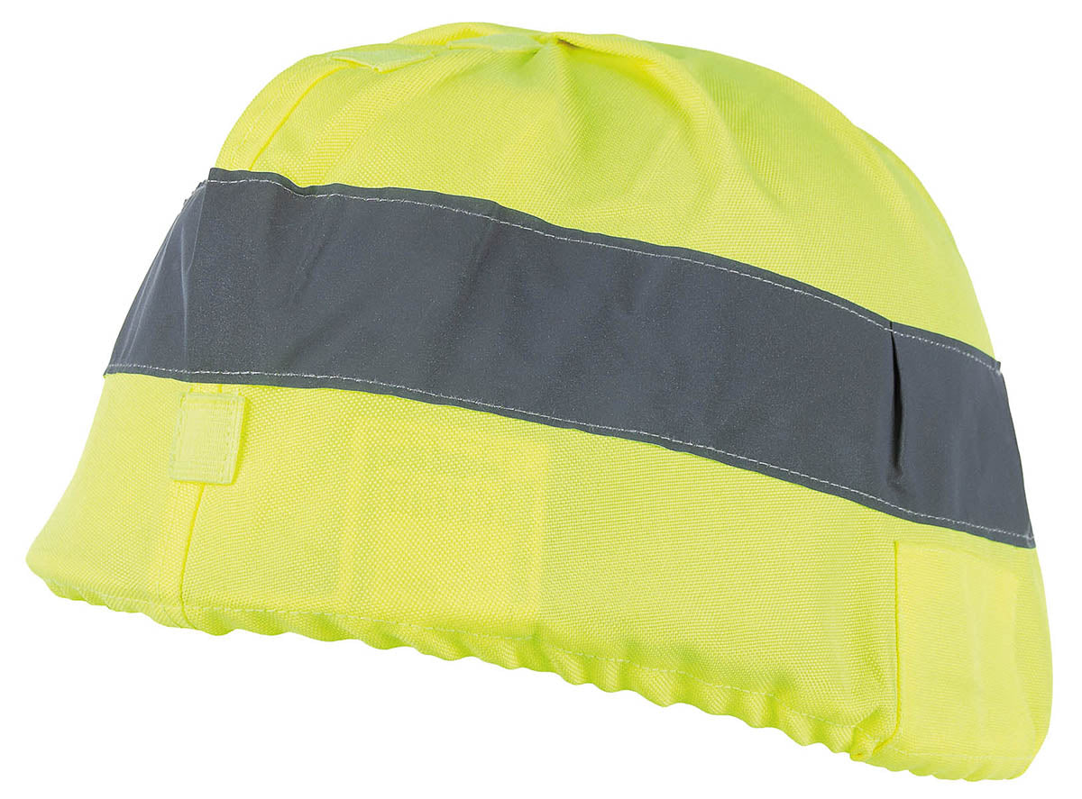Husa casca britanica GS/MK 6, galben de semnalizare cu reflector surplus militar autentic | NECLINTIT