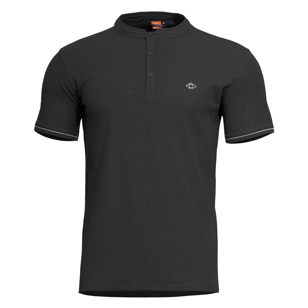 Tricou tactic Levantes Henley cu dungi Pentagon