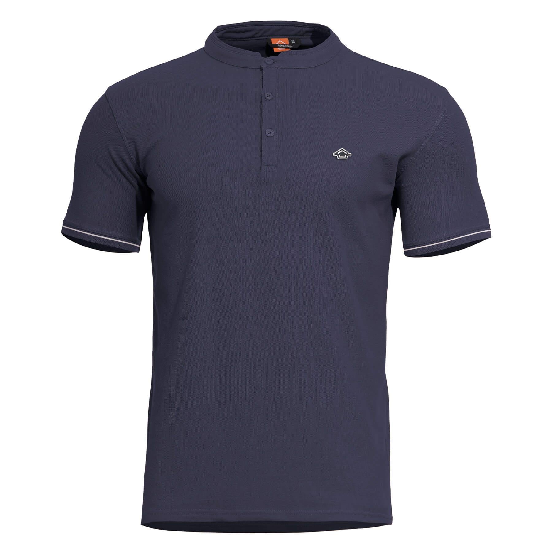 Tricou tactic Levantes Henley cu dungi Pentagon