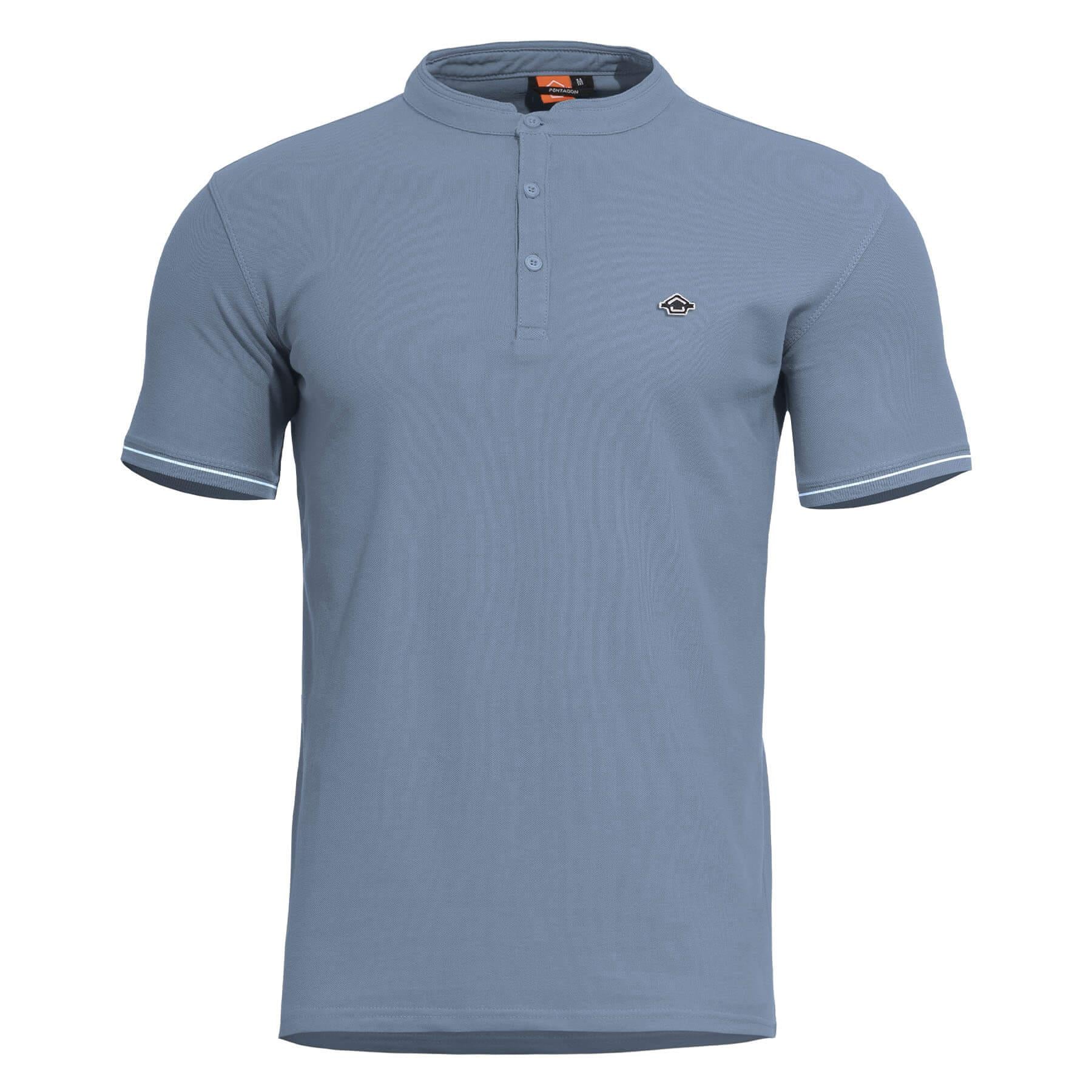 Tricou tactic Levantes Henley cu dungi Pentagon