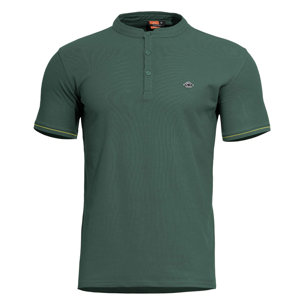 Tricou tactic Levantes Henley cu dungi Pentagon