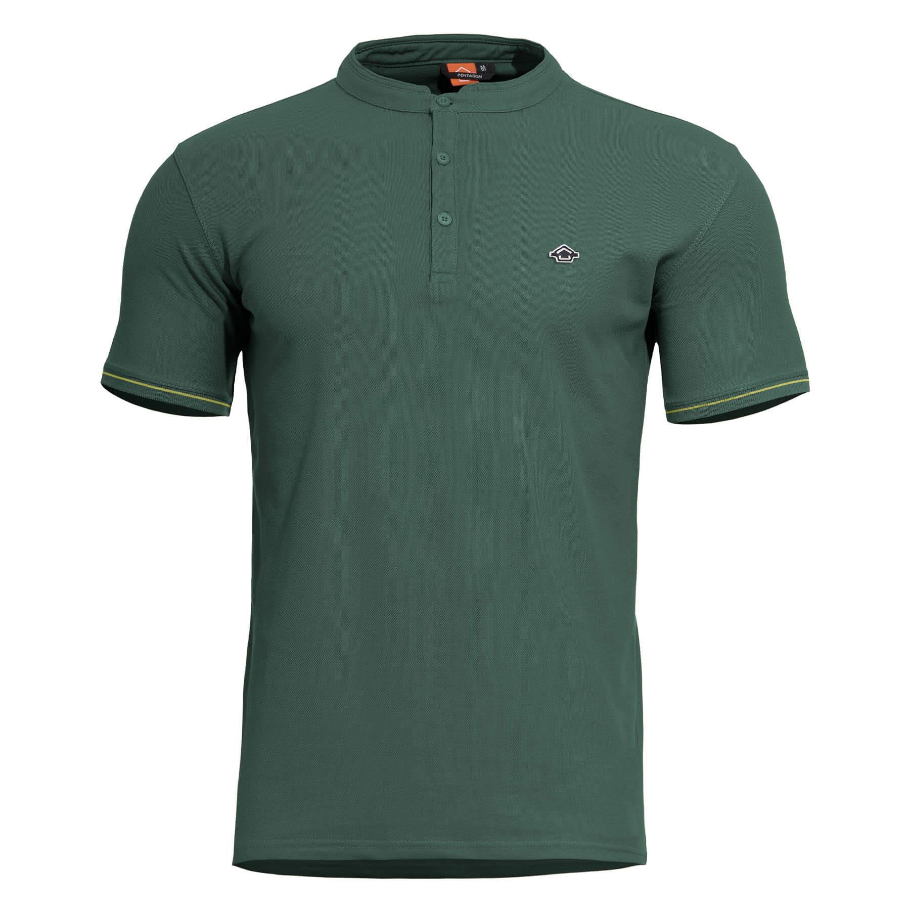 Tricou tactic Levantes Henley cu dungi Pentagon