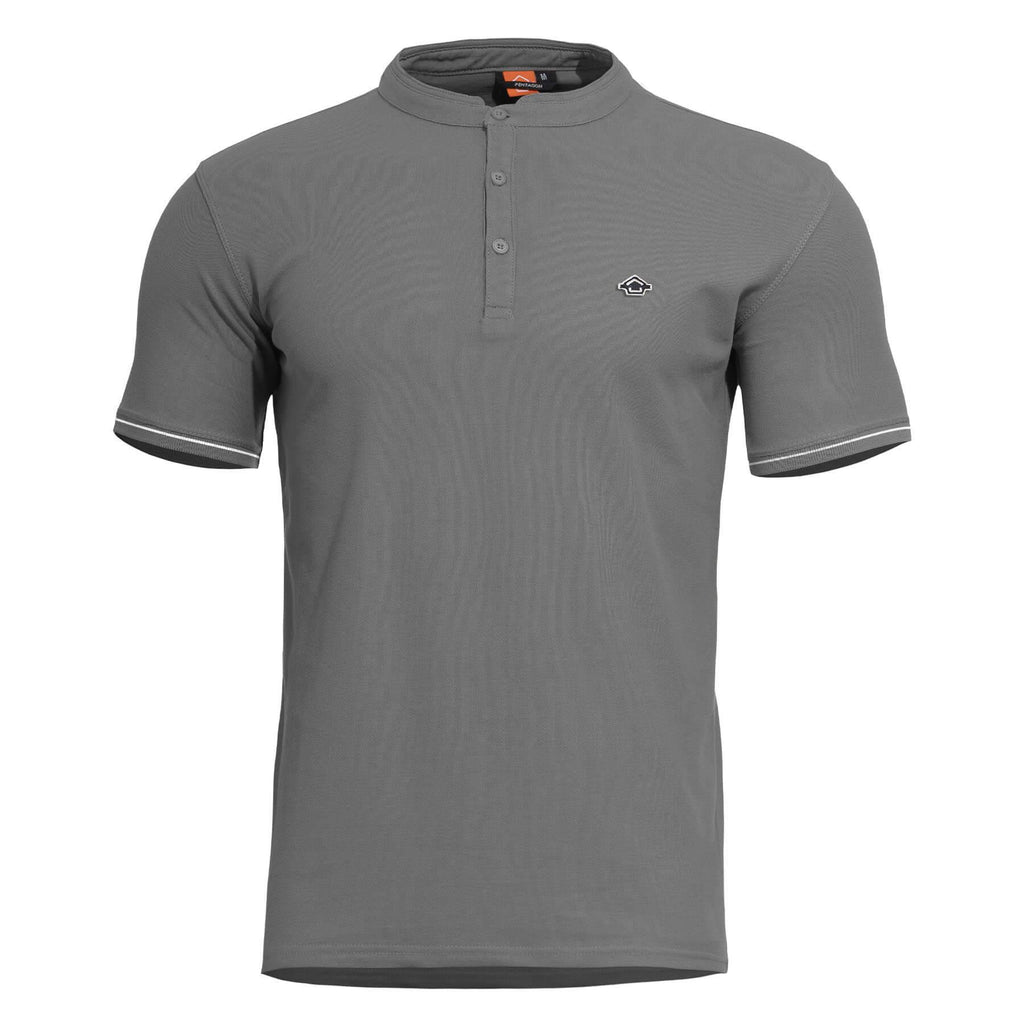 Tricou tactic Levantes Henley cu dungi Pentagon