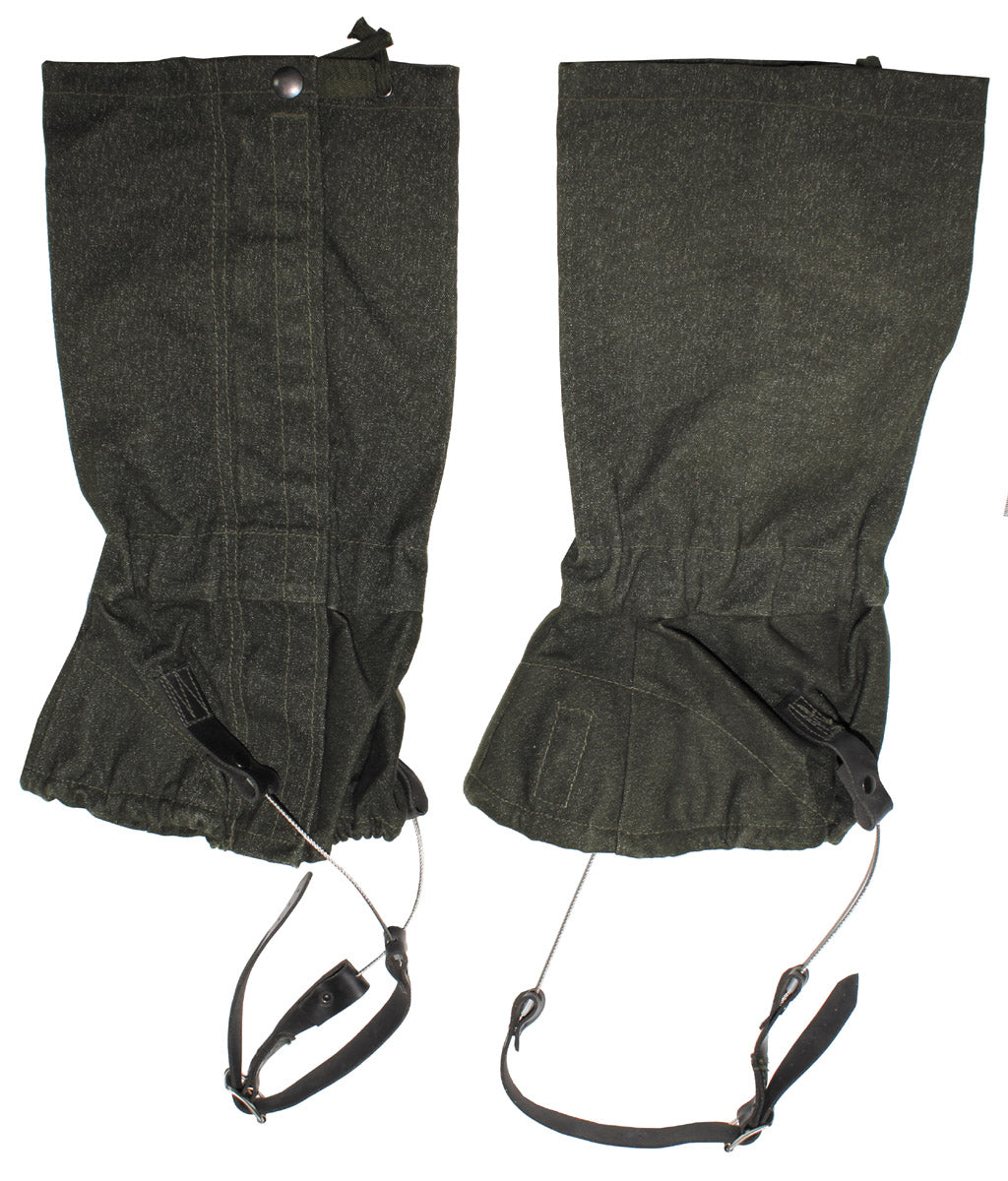 Jambiere militare britanice, oliv, cu cablu otel surplus militar autentic