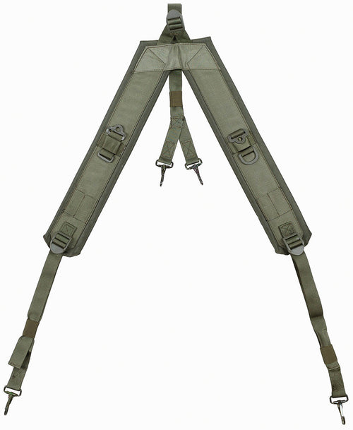 Bretele armata italiana tip Y, verde oliv surplus militar autentic | NECLINTIT
