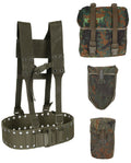Sistem de purtare Koppel BW flecktarn, 5 piese surplus militar autentic