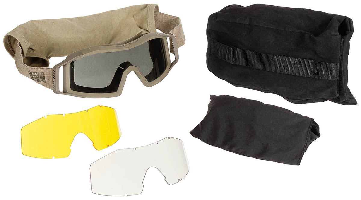Ochelari de protectie REVISION Wolfspider, tan surplus militar autentic