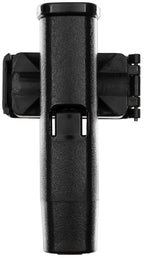 Toc pentru baston Monadnock cu clips rotativ de curea, policarbonat negru surplus militar autentic | NECLINTIT