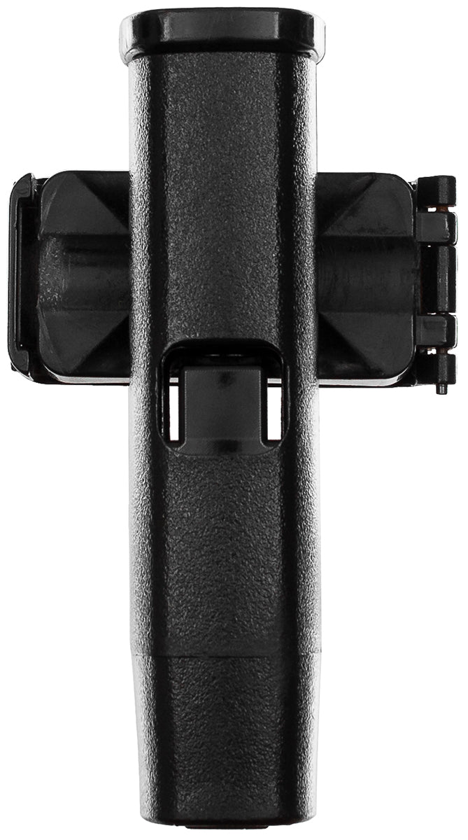 Toc pentru baston Monadnock cu clips rotativ de curea, policarbonat negru surplus militar autentic | NECLINTIT