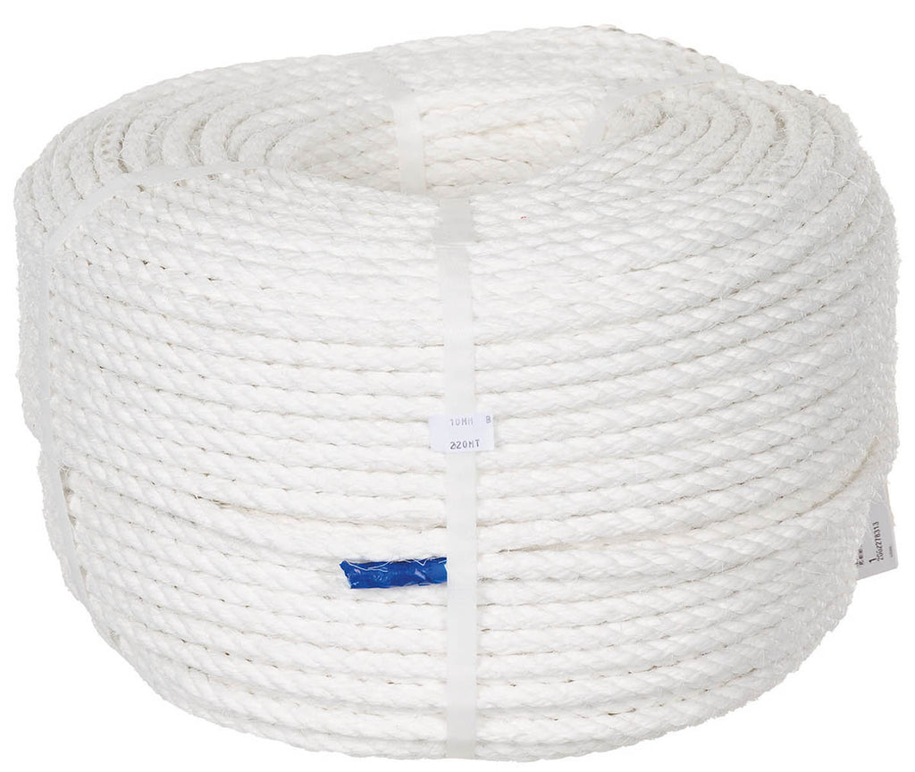 Franghie marina britanica, alba, 10 mm, 220 m surplus militar autentic