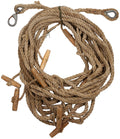 Franghie canepa suedeza 16 mm, 20 m surplus militar autentic
