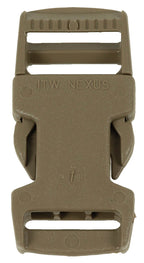 Catarame cu clip NEXUS 20 mm armata britanica, set 10 buc, coyote surplus militar autentic | NECLINTIT