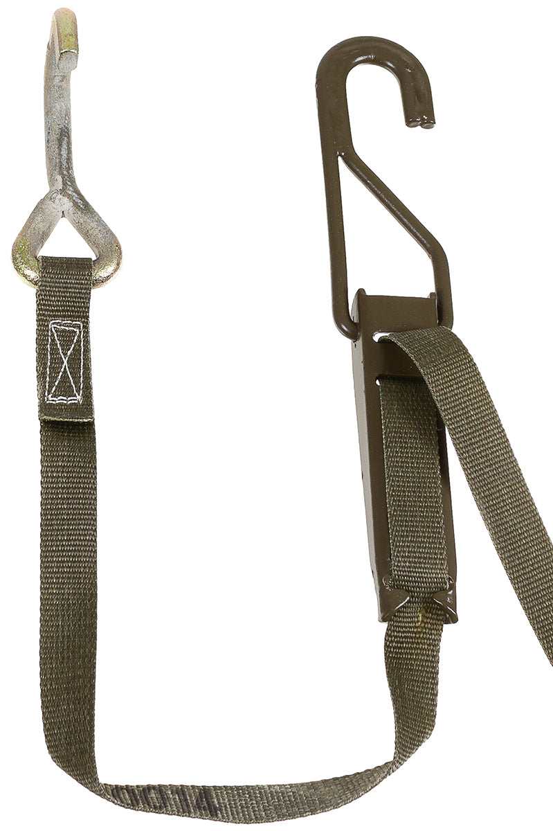 Chinga fixare suedeza, oliv, tensor metalic surplus militar autentic
