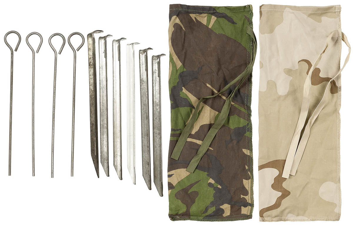 Set tarusi cort olandez, cu husa surplus militar autentic