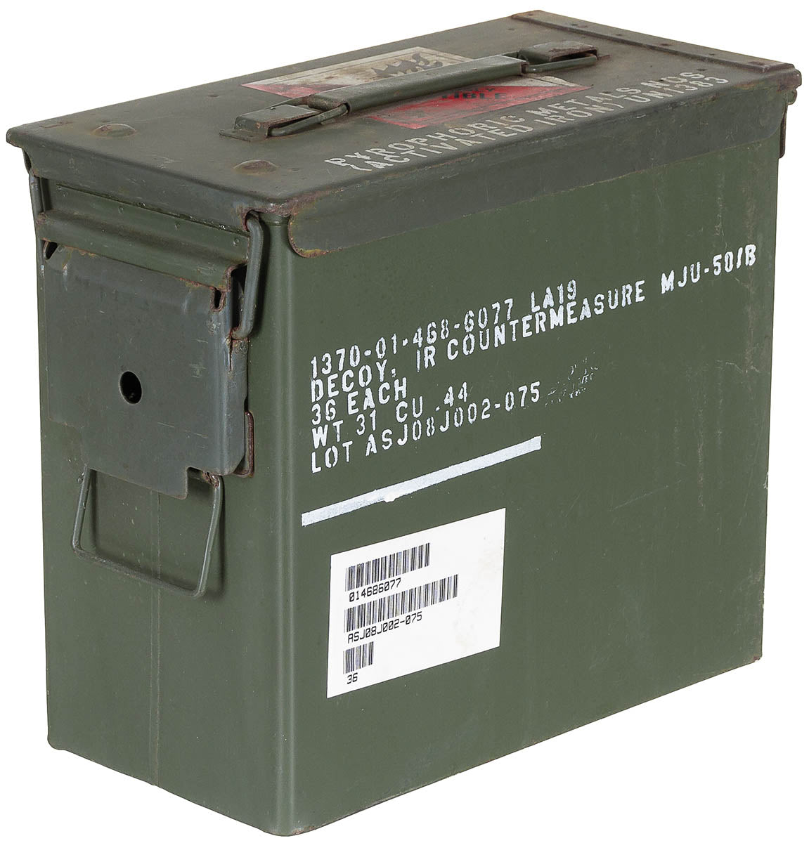 Lada de munitie militara, marimea 4 surplus militar autentic