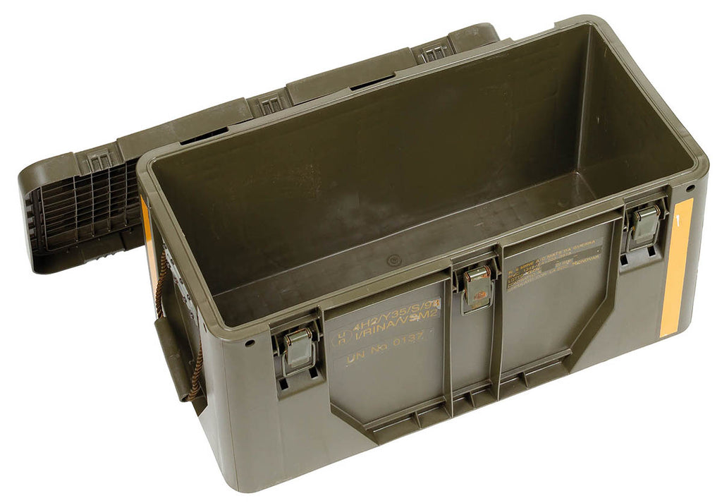 Lada de transport militara italiana din plastic surplus militar autentic