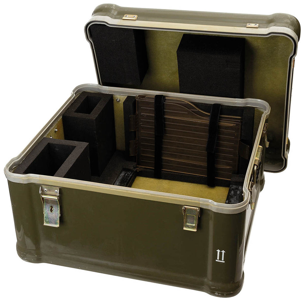 Lada transport poloneza, fibra de sticla, oliv surplus militar autentic
