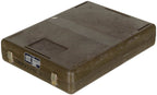 Cutie transport belgiana plastic 40x30x8 cm surplus militar autentic