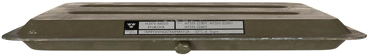 Bloc frigorific metalic suedez surplus militar autentic