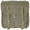 Geanta militara poloneza de umar, 100% bumbac, oliv, cu curea surplus militar autentic | NECLINTIT