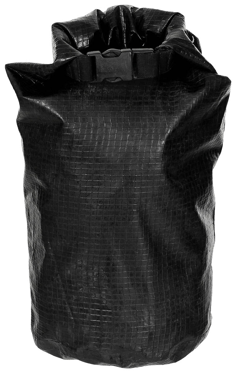 Sac de transport rip-stop cu inchidere rulata Armata Britanica, negru, mic surplus militar autentic | NECLINTIT