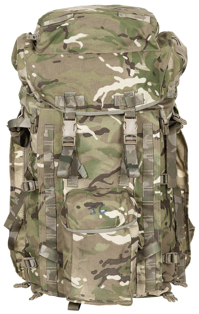 Rucsac militar britanic INF Long, camuflaj MTP surplus militar autentic