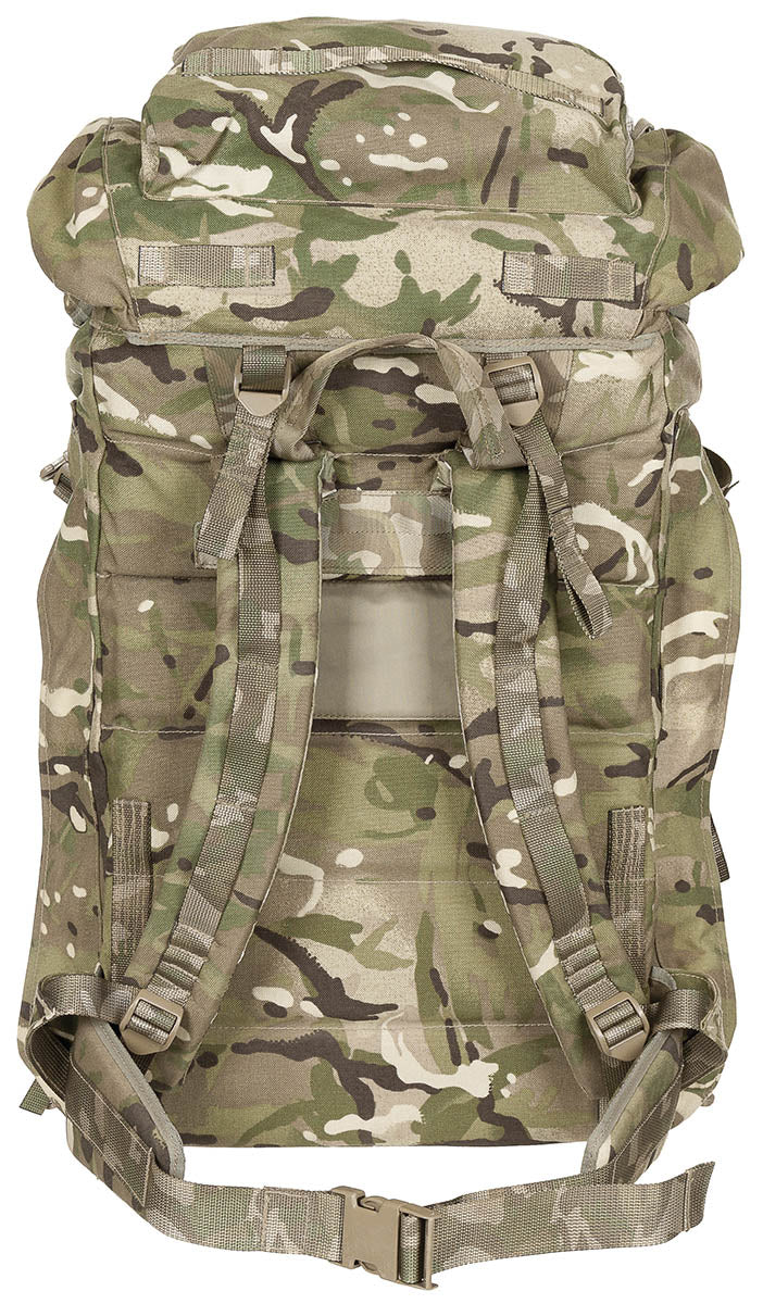Rucsac militar britanic INF Long, camuflaj MTP surplus militar autentic