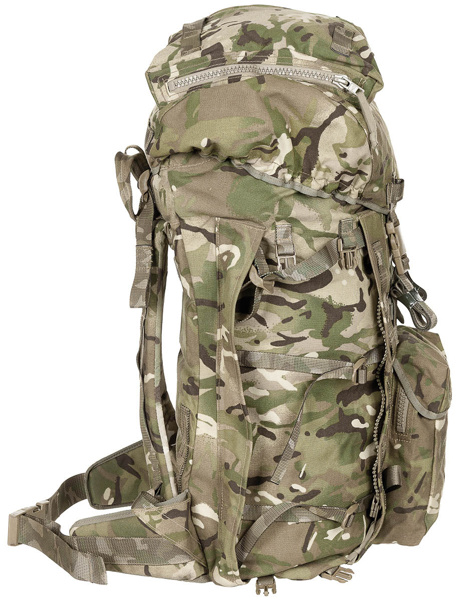 Rucsac militar britanic INF Long, camuflaj MTP surplus militar autentic