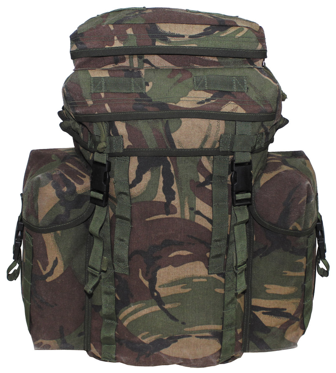 Rucsac Patrol britanic DPM, buzunare laterale surplus militar autentic