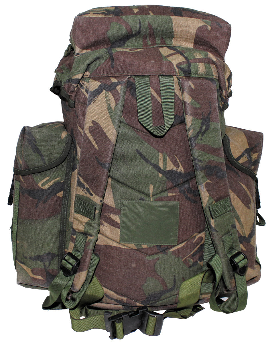 Rucsac Patrol britanic DPM, buzunare laterale surplus militar autentic