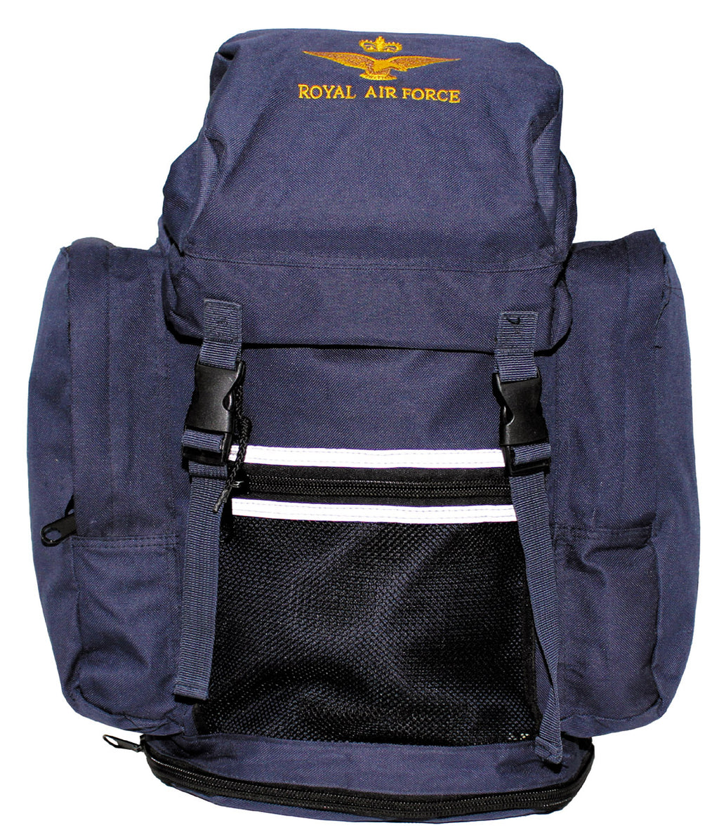Rucsac Armata Britanica Royal Air Force 30 l, albastru surplus militar autentic | NECLINTIT
