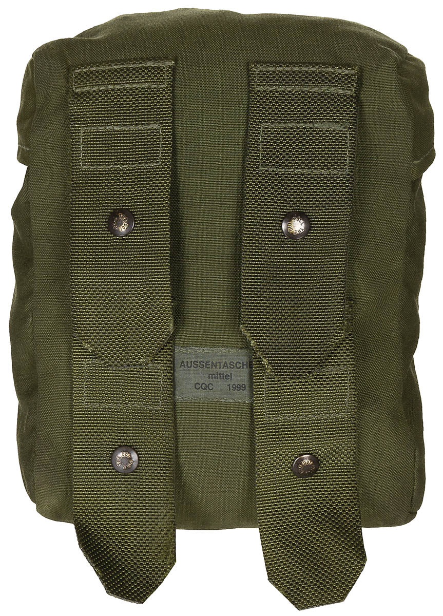 Buzunar lateral mediu pentru rucsac KAZ03 Armata Austriaca oliv surplus militar autentic | NECLINTIT