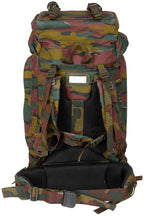 Rucsac militar belgian camuflaj, fara buzunare surplus militar autentic