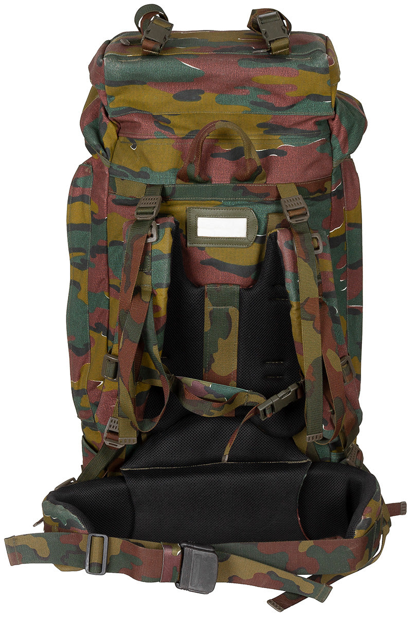 Rucsac militar belgian camuflaj, fara buzunare surplus militar autentic