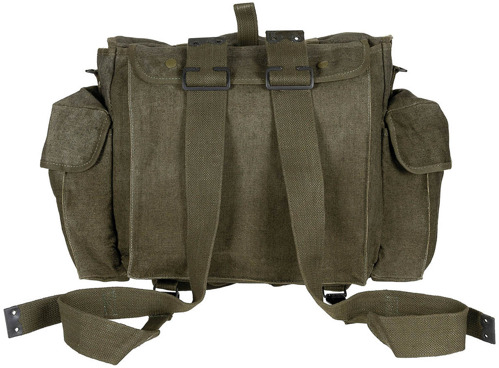 Rucsac militar belgian Kongo, canvas oliv surplus militar autentic
