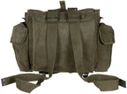 Rucsac militar belgian Kongo, canvas oliv surplus militar autentic