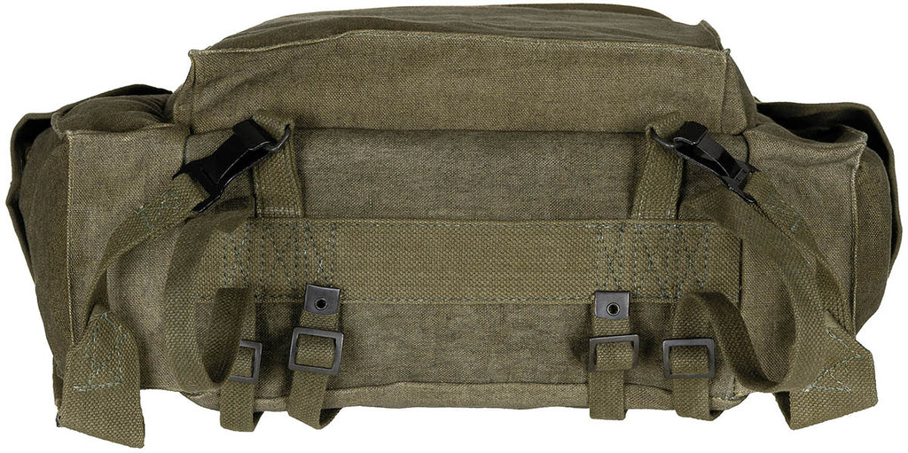 Rucsac militar belgian Kongo, canvas oliv surplus militar autentic