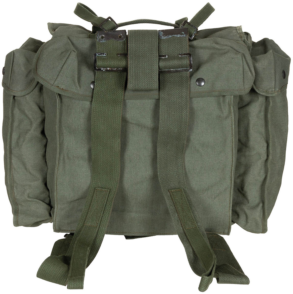 Rucsac militar belgian, canvas, oliv surplus militar autentic