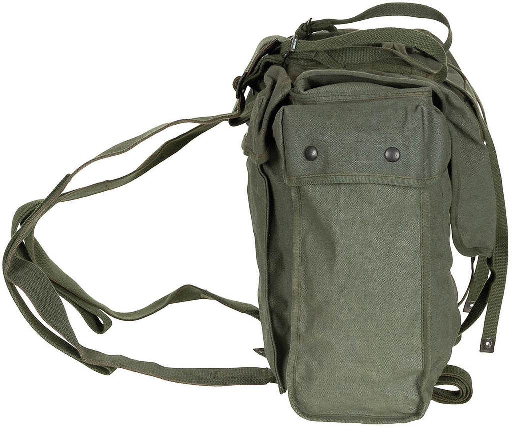 Rucsac militar belgian, canvas, oliv surplus militar autentic