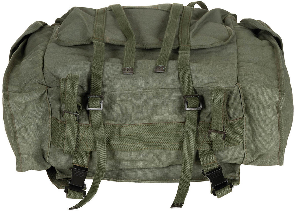 Rucsac militar belgian, canvas, oliv surplus militar autentic