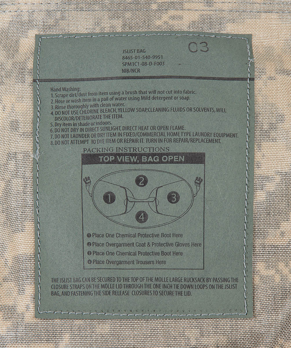 Geanta tactica "Nuclear" americana, AT digital surplus militar autentic