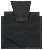 Borseta centura politie britanica, dubla, neagra surplus militar autentic