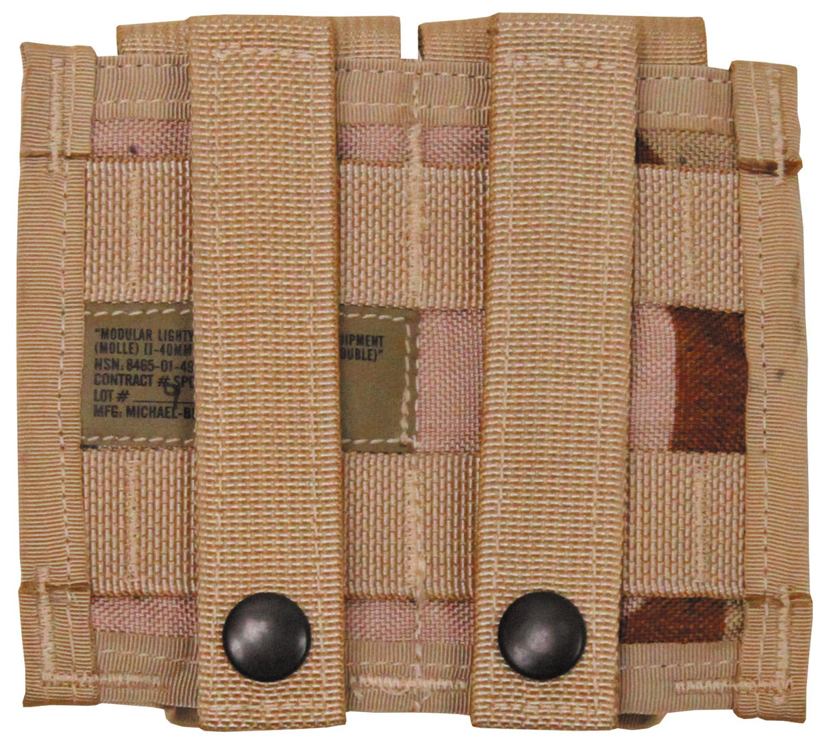 Buzunar dublu MOLLE desert 3 culori surplus militar autentic