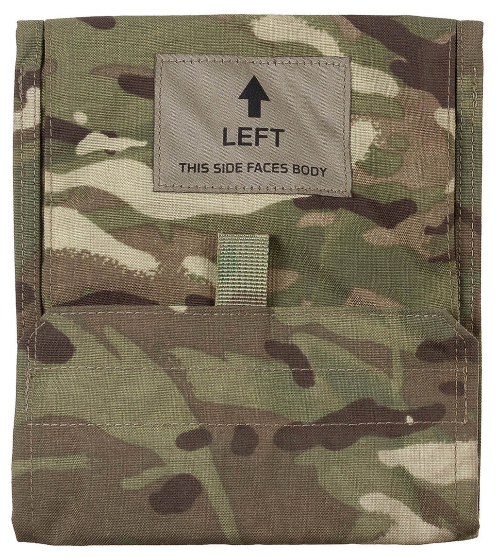 Buzunar lateral Virtus stanga Armata Britanica MTP, 22 x 18 cm surplus militar autentic | NECLINTIT