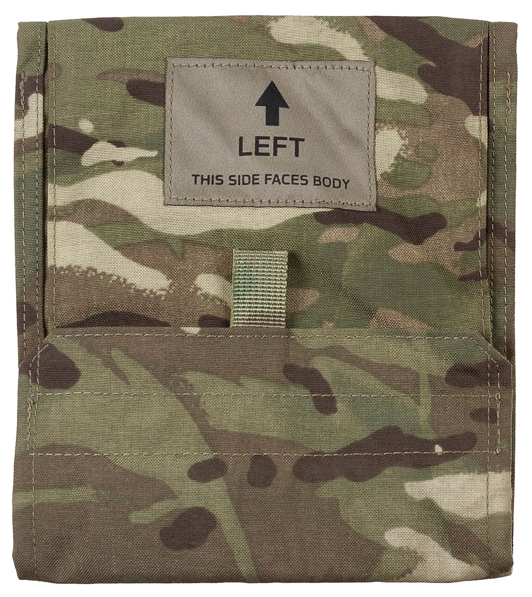 Buzunar lateral Virtus stanga Armata Britanica MTP, 22 x 18 cm surplus militar autentic | NECLINTIT