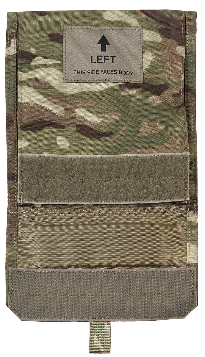 Buzunar lateral Virtus stanga Armata Britanica MTP, 22 x 18 cm surplus militar autentic | NECLINTIT