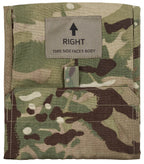 Buzunar lateral Virtus dreapta Armata Britanica MTP, 22 x 18 cm surplus militar autentic | NECLINTIT